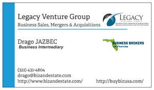 Buy or Sell your Business, as well for E-2 Visa Seekers